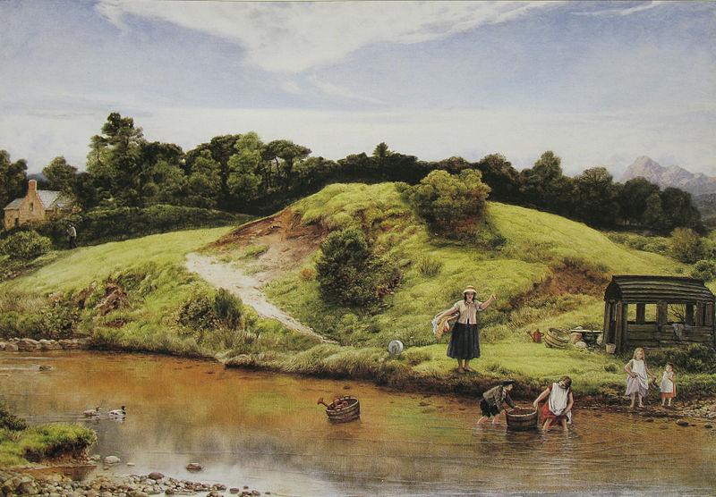 William Dyce A Scene in Arran oil painting picture